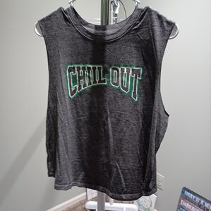 #370 NWOT CHILL Tank Top.